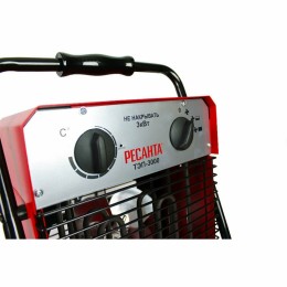 Тепловые пушки Ресанта ТЭП-3000 67/1/2 Тепловая электрическая пушка { квадратная, 220В, вентилятор/1500/3000 Вт, 6,1 кг }